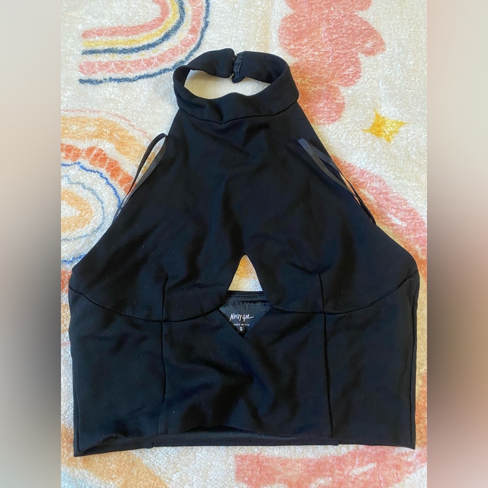 Nasty Gals ‘backless’ Halter Top